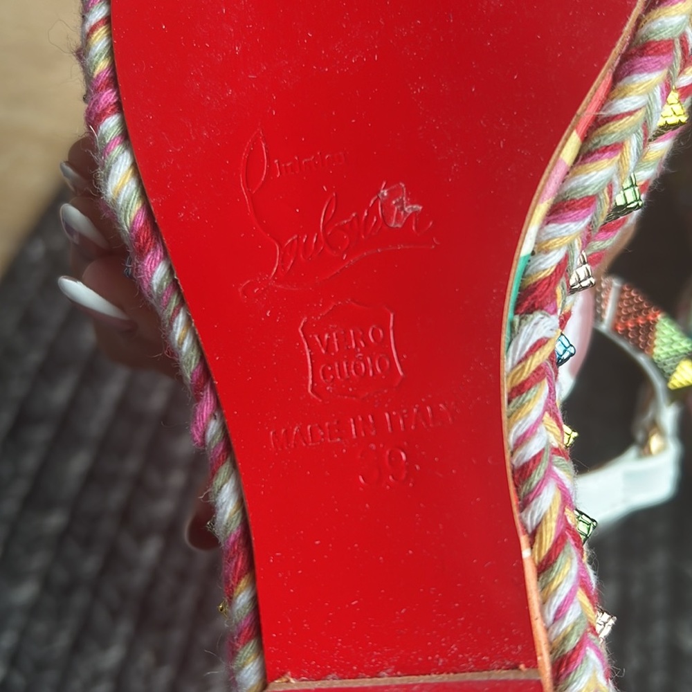 Multicolored wedges - Picture 5 of 7